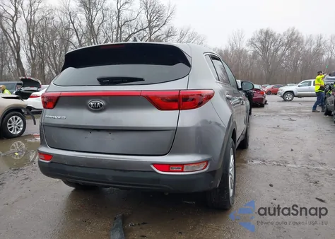 2017 Kia Sportage Lx из США, поврежденный, VIN KNDPM3ACXH7132327